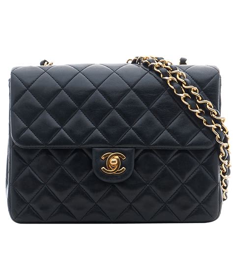 chanel black quilted purse|chanel quilted black handbag.